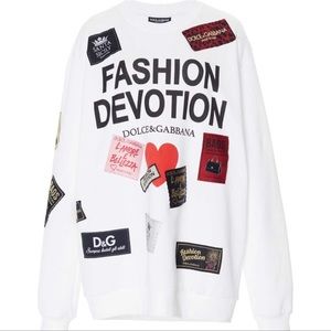 Dolce & Gabbana Fashion Devotion sweatshirt